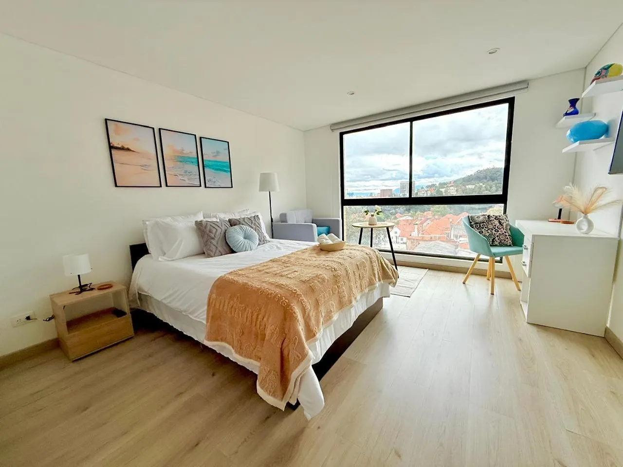 Apartamento En El Centro Internacional De 보고타